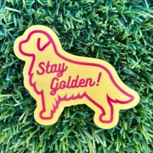 Stay Golden Sticker